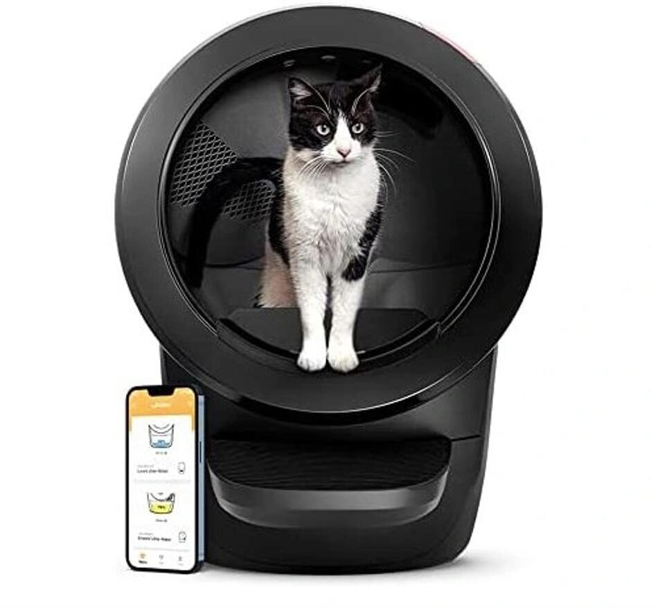 Kočičí toaleta Litter-Robot 4, černá
