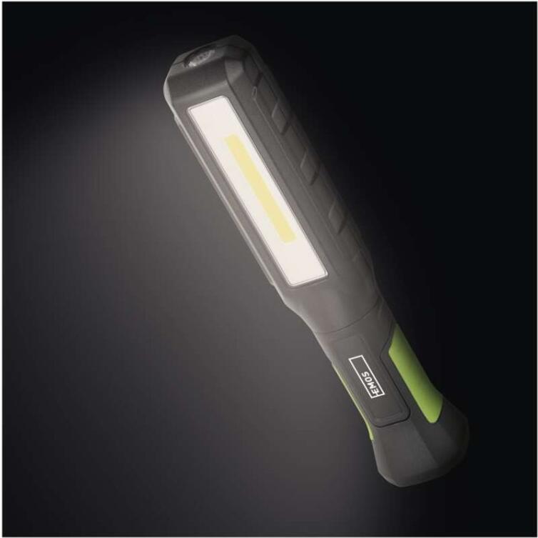 COB LED+LED nabíjecí svítilna Emos P4544, 800 lm, 2000 mAh