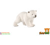 Medvěd lední mládě zooted plast 6cm