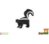 Skunk pruhovaný zooted plast 5cm