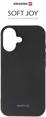 POUZDRO SWISSTEN SOFT JOY PRO APPLE IPHONE 16 PLUS ČERNÉ