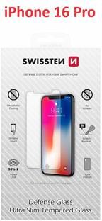 OCHRANNÉ TEMPEROVANÉ SKLO SWISSTEN PRO APPLE IPHONE 16 PRO RE 2.5D