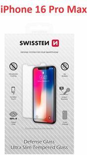 OCHRANNÉ TEMPEROVANÉ SKLO SWISSTEN PRO APPLE IPHONE 16 PRO MAX RE 2.5D