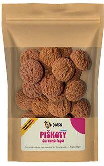 Dingo suchary DINGO piškoty s červenou řepou bezlepkové 250g