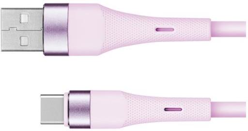 Kabel KRUGER & MATZ KM1268-1P Basic USB/USB-C 1m Pink KRUGERMATZ