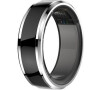 CUBE1 Smart Ring Black velikost 10