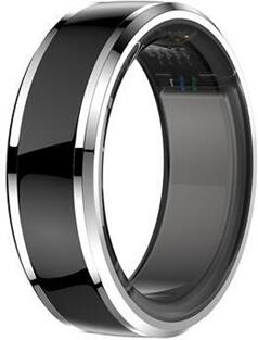 Chytrý prsten CUBE1 Smart Ring Black velikost 10
