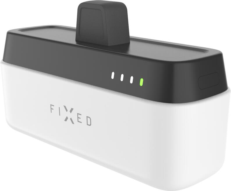 Powerbanka FIXED Zen 5 Plug-in s výstupem PD 20W, 5 000 mAh, bílá