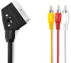 SCART kabel NEDIS CVGL31130BK20