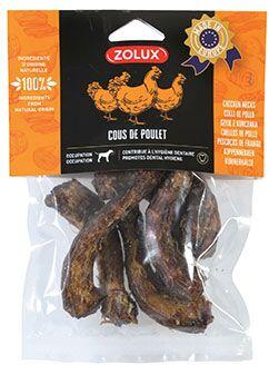 Pochoutka pes Kuřecí krky 150g Zolux
