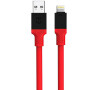 Tactical Fat Man Cable USB-A/Lightning 1m Red