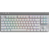 PC klávesnice Logitech G515 TKL Lightspeed White US