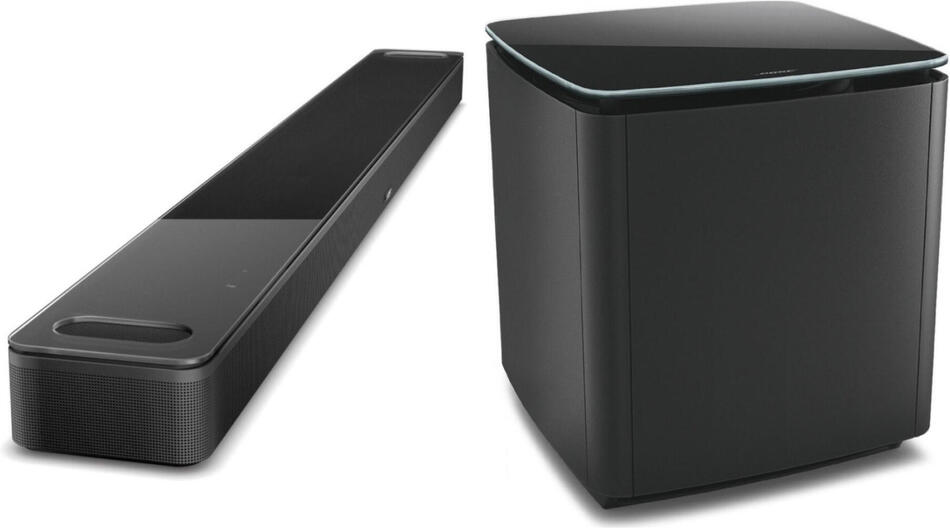 SET Soundbar Bose Smart Ultra, černý + Subwoofer Bose Bass module 700, černý