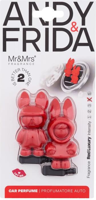 Vůně do auta Mr&Mrs Fragrance Andy & Frida, 1 ml (Red Luxury)