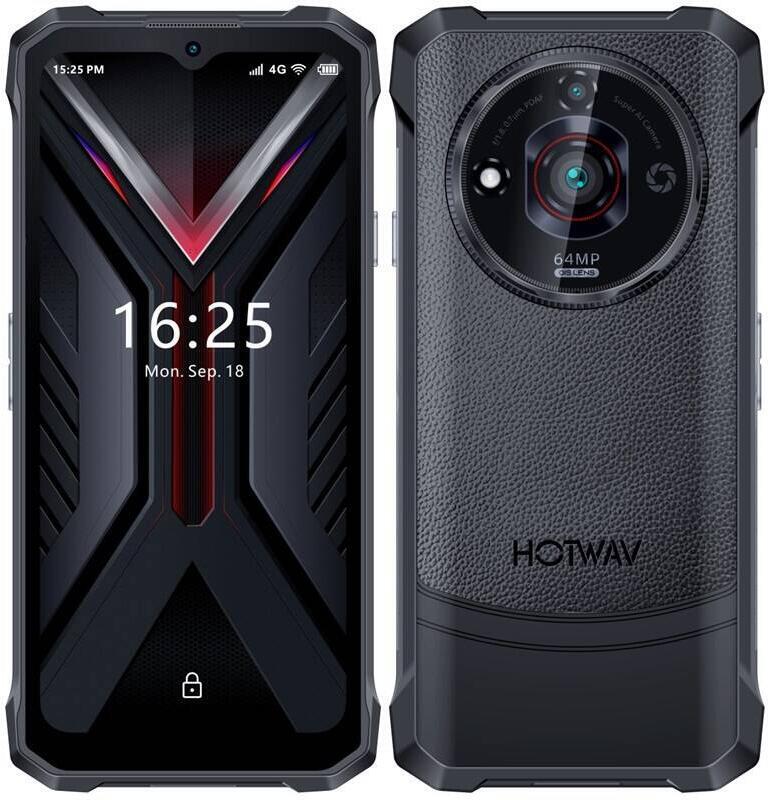 Mobilní telefon Aligator Hotwav T7 PRO 256GB, černý
