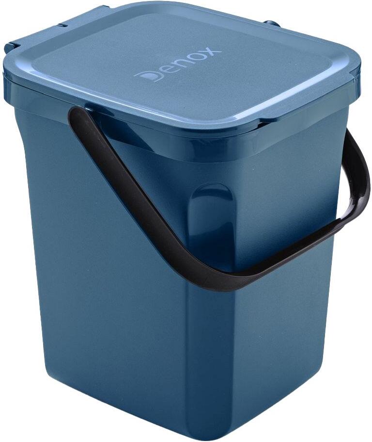 Denox Organic odpadkový koš na bioodpad 10 l, modrý