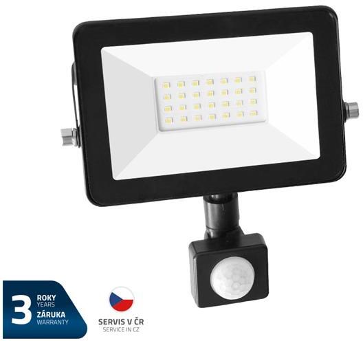 LED reflektor GETI GLF20P 20W s PIR čidlem
