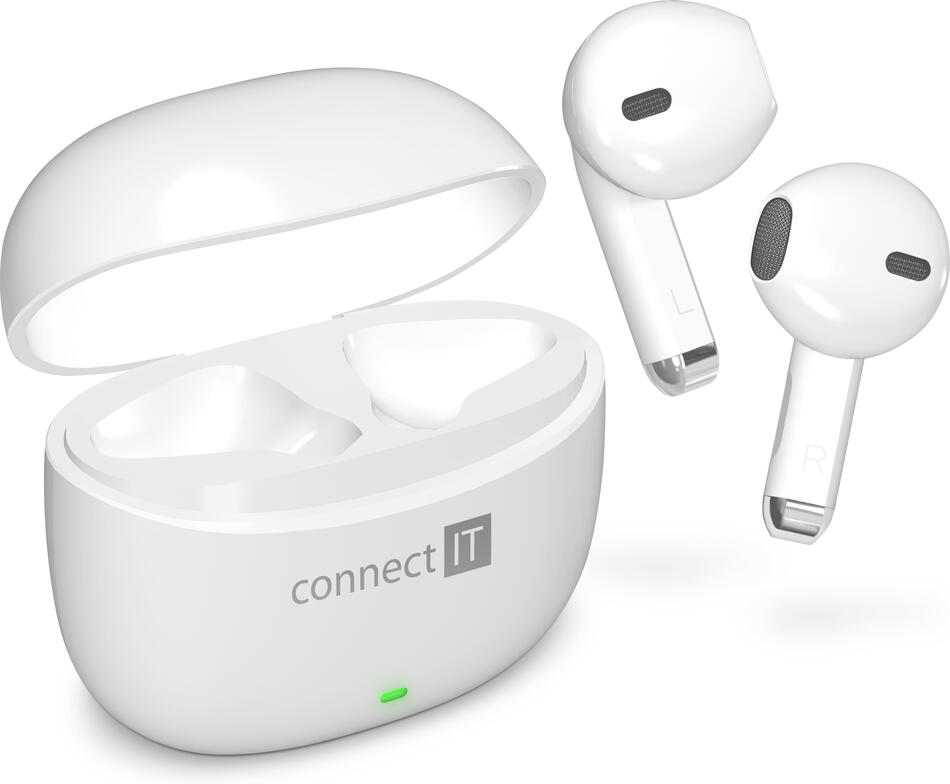 Bezdrátová sluchátka Connect IT CONNECT IT CEP-1100-WH, bílá