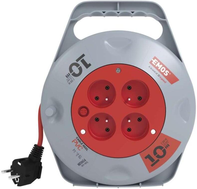 Prodlužovací kabel na bubnu Emos 10 m (P19410N)