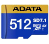 A-Data ADATA MicroSDXC karta 512GB Premier Extreme SD7.1, U3, C10, V30 (R:800/W:700 MB/s) (UD512GEX3L1-C)