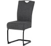 Jídelní židle, šedá, látka, DCL-E2008 GREY2 Autronic