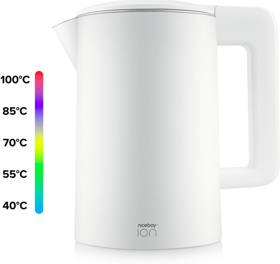 Rychlovarná konvice Niceboy ION ThermoKettle TK5 Polar, bílá