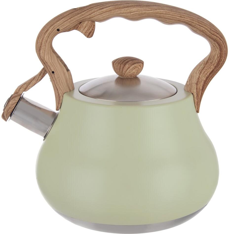 Čajník s píšťalou GREENISH 3 l Orion