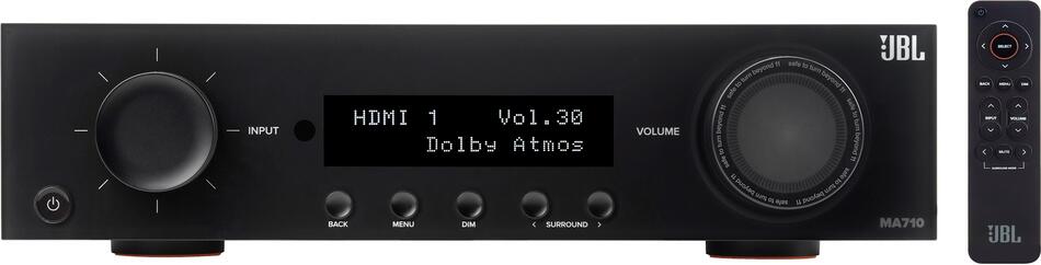 AV zesilovač JBL MA710, černý