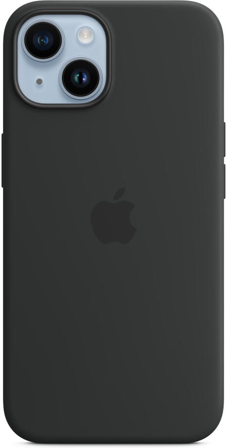 Apple iPhone 14 Silicone Case with MS - Midnight / SK (MW5R3ZM/A)