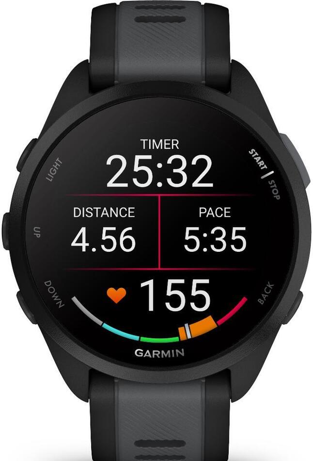 Chytré hodinky Garmin Forerunner 165 GPS, černé