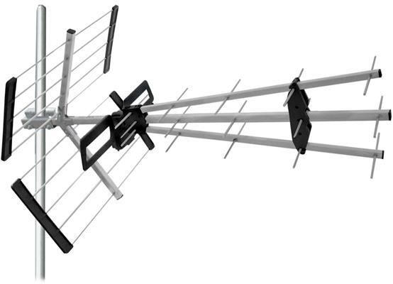 Anténa venkovní Emme Esse 45MWS5G, silver ser., k.21-48, fólie, 920mm
