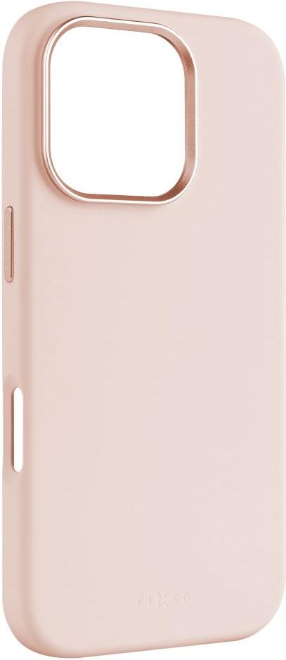 Zadní kryt FIXED MagFlow s podporou MagSafe pro Apple iPhone 16 Pro, růžový