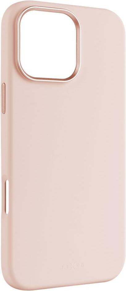 Zadní kryt FIXED MagFlow s podporou MagSafe pro Apple iPhone 16 Pro Max, růžový