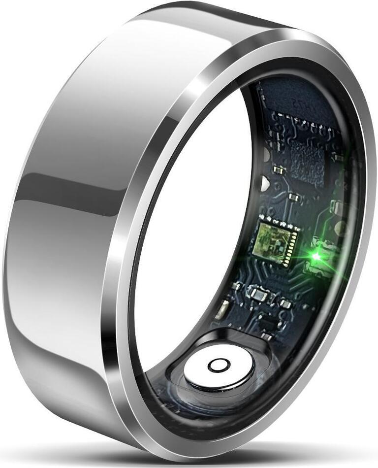 Chytrý prsten Aligator Smart Ring velikost 11, stříbrný