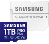 Samsung PRO Plus/micro SDXC/1TB/UHS-I U3 / Class 10/+ Adaptér/Modrá (MB-MD1T0SA/EU)