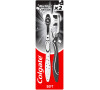 Colgate Max White Charcoal zubní kartáček, soft, 2 ks
