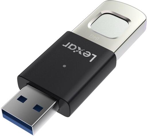 Lexar flash disk 64GB - Fingerprint F35P