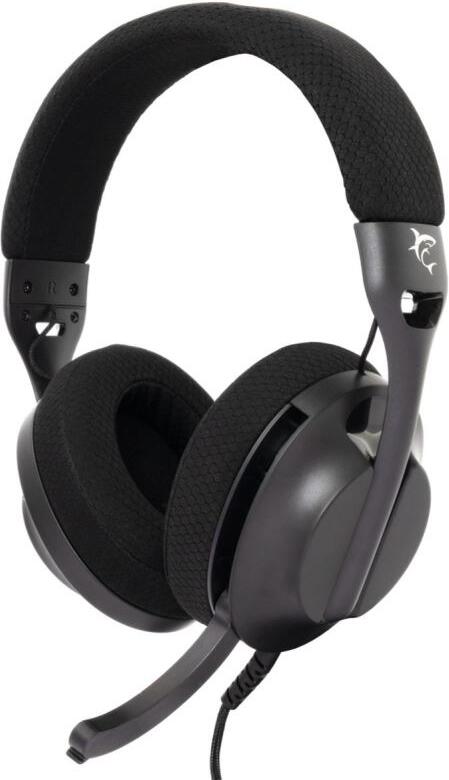White Shark herní headset PARROT, pro PC, PS4/PS5, Mac, černá (PARROT-B)