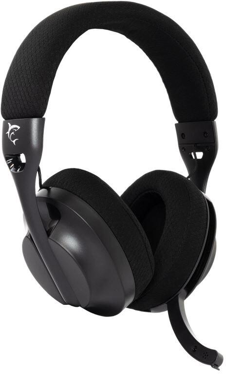 White Shark herní bezdrátový headset FALCON, pro PC, PS4/PS5, MAC, černá (FALCON-B)
