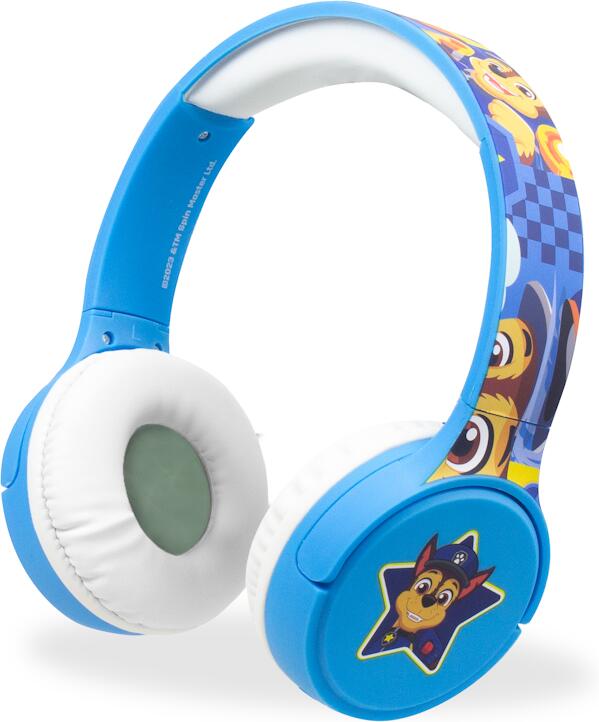 Bluetooth sluchátka Tlapková patrola, modré