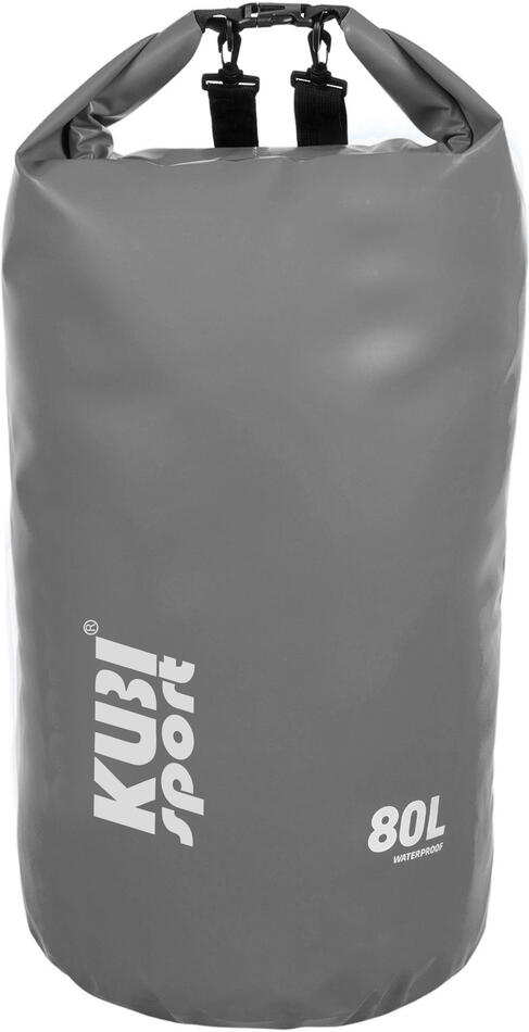 Voděodolný lodní vak KUBIsport 80 l, šedý
