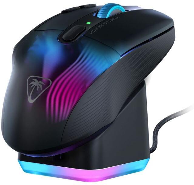 Turtle Beach Bundle, herní bezdrátová myš KONE XP Air + RGB nabíjecí stanice Rapid, černá (TBM-1101-05)