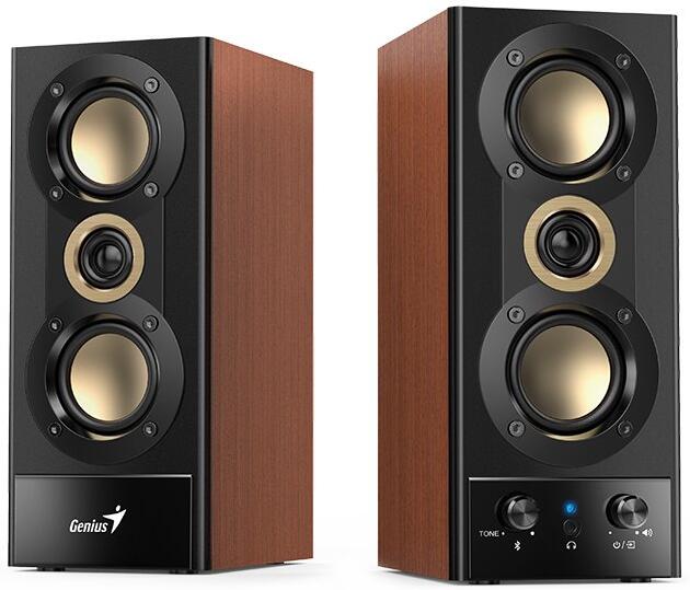 GENIUS repro SP-HF800BT/ 2.0/ Bluetooth 5.3/ 20W/ Dřevěné (31730051401)