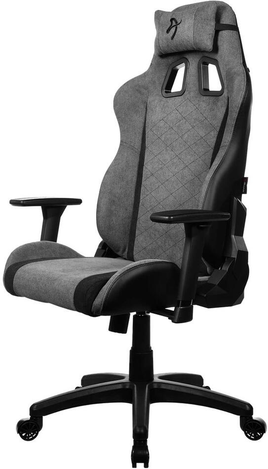 AROZZI herní židle AVANTI Soft Fabric Ash/ látkový povrch/ šedá (AVANTI-SFB-ASH)