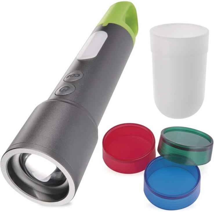Emos LED nabíjecí kovová svítilna, 600 lm, 1 200 mAh (P3118)
