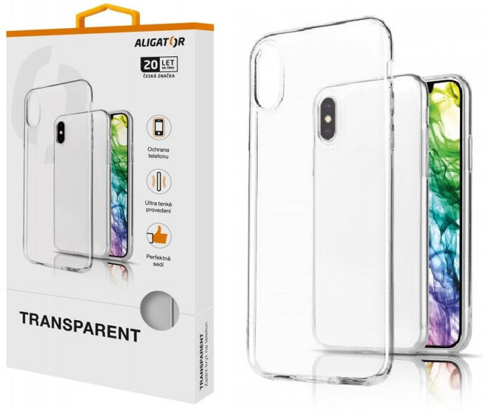 Pouzdro TRANSPARENT ALIGATOR Apple iPhone 16 Plus