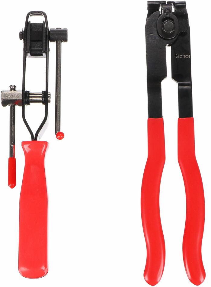 Sada kleští na stavitelné spony CV MECHANIC HOSE CLAMP SET 2, 2ks SIXTOL