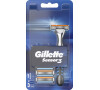 Gillette Sensor3 holicí strojek a 4 hlavice