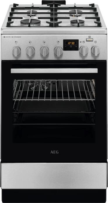 Plynový sporák AEG Mastery SteamBake CKB56490BM