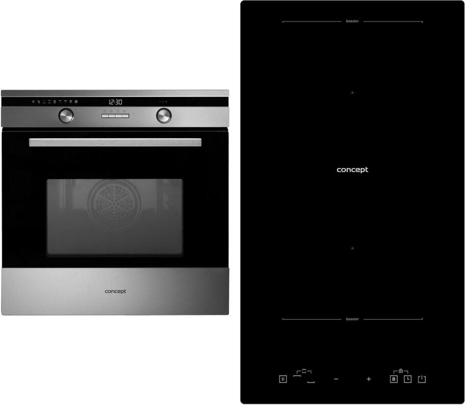 SET Trouba Concept ETV7360ss SINFONIA + Indukční deska Concept IDV4530